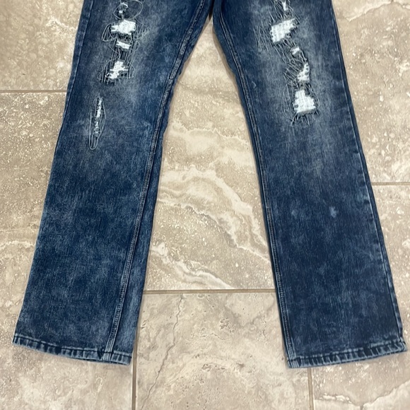 CJ Black Mens Boot Flex Stretch Distress Sz‎ 32 x 32 - Picture 4 of 11